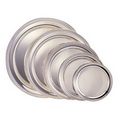 8" Silver Plated Classic Round Tray